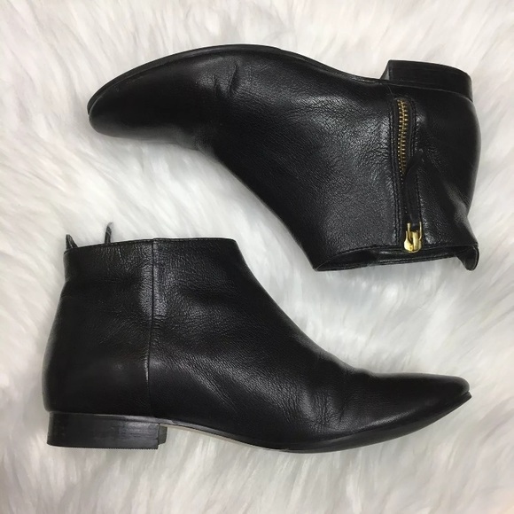 cole haan black ankle boots